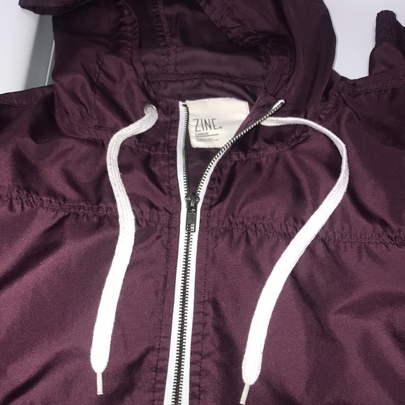 ZINE women’s jacket. Size L burgundy - Picture 2 of 7
